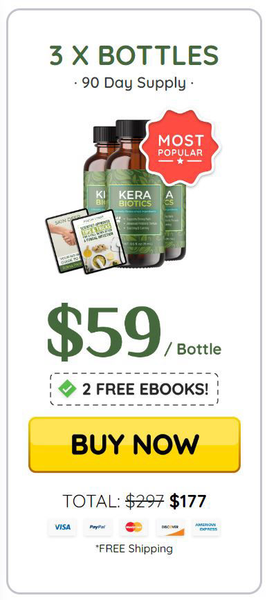 KeraBiotics 3 $59/bottle